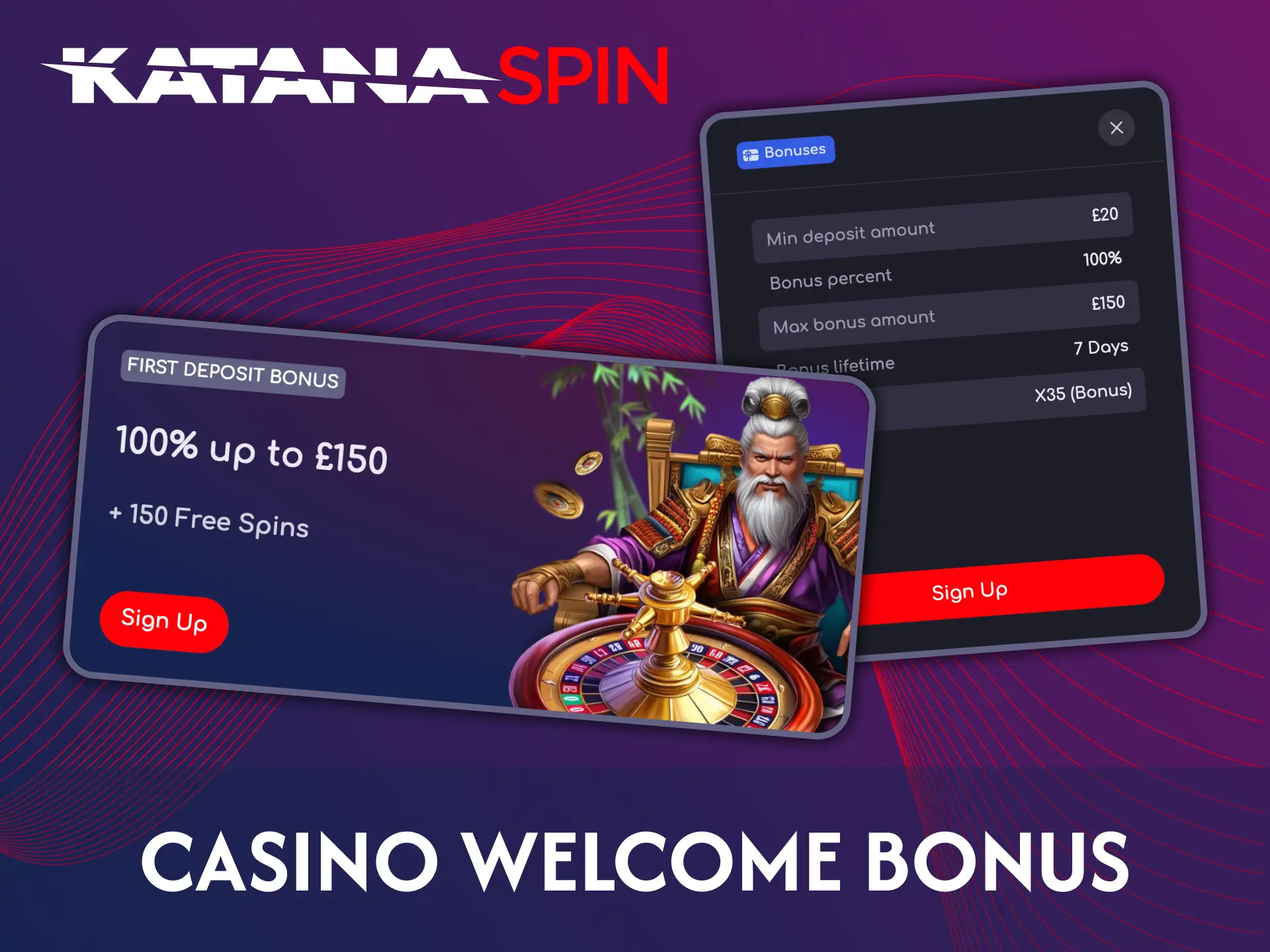 Register and double your first deposit instantly at Katanaspin.